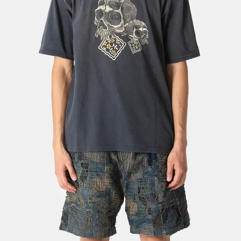[BUNJANG] Capital Rain Skull T-Shirt - Large / [구매] 캐피탈 레인 스컬 티셔츠 L