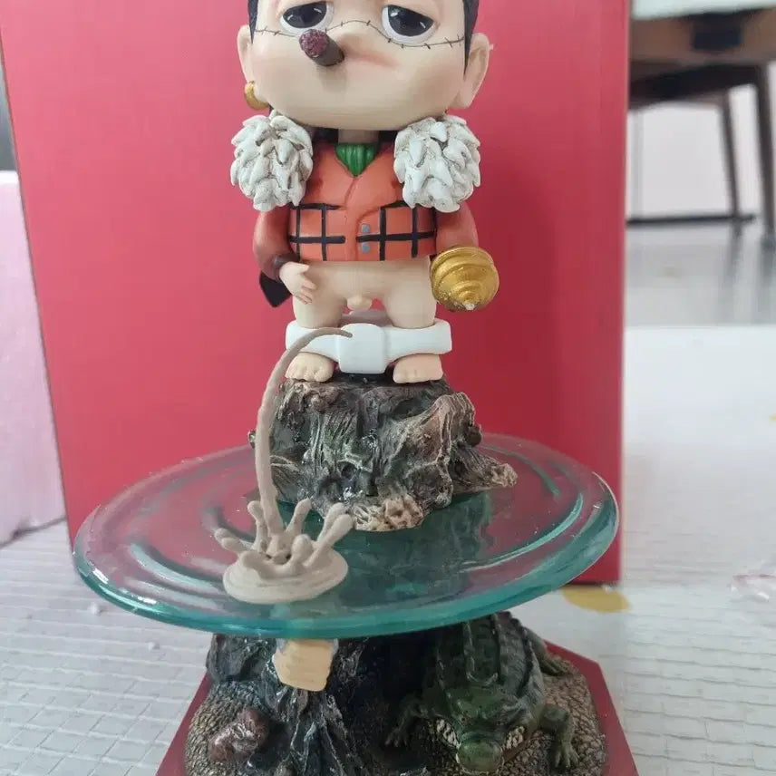 [BUNJANG] One Piece Crocodile Resin Figure / 원피스 sd 크로커다일 레진 피규어