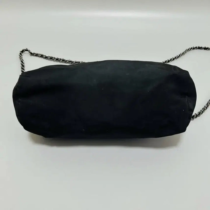 [BUNJANG] Prada Black Nylon Chain Mini Shoulder Camera Bag / 프라다 블랙 나일론 체인 미니 숄더 파우치백