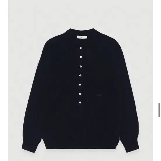 [BUNJANG] POETO Kyale Henry Knit Navy / 포에토 니트 Kyale henry knit - navy