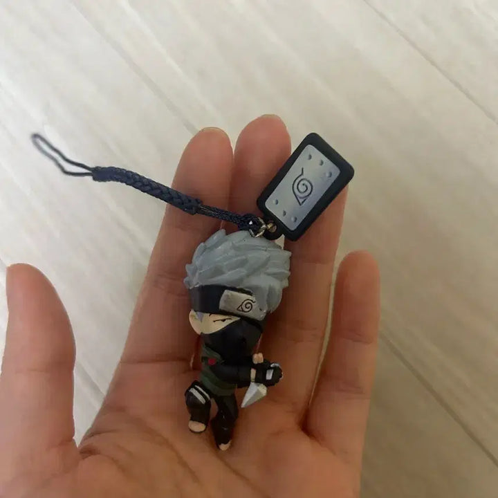 [BUNJANG] Naruto Kakashi Vintage Keychain Figure Gacha / 나루토 카카시 고전 키링 피규어 가챠