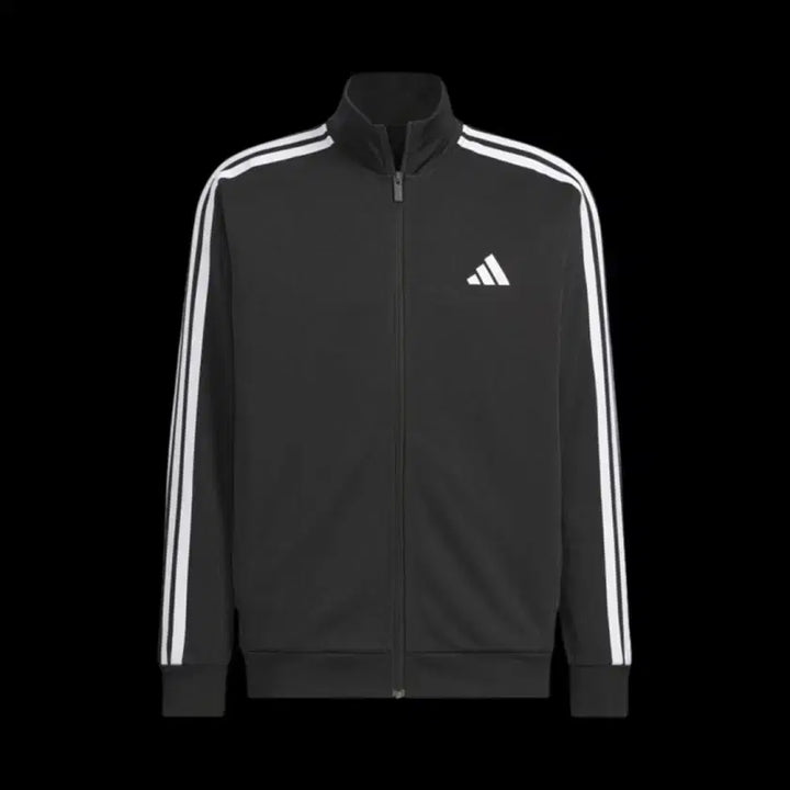 [BUNJANG] Adidas 3S Regular Fit Double Knit Track Jacket Black White / (XL)아디다스 3S 레귤러 핏 더블 니트 트랙 자켓 블랙 화이트