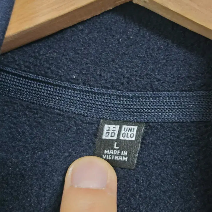 [BUNJANG] Uniqlo Navy Fleece Jacket L / 유니클로 네이비 후리스 L