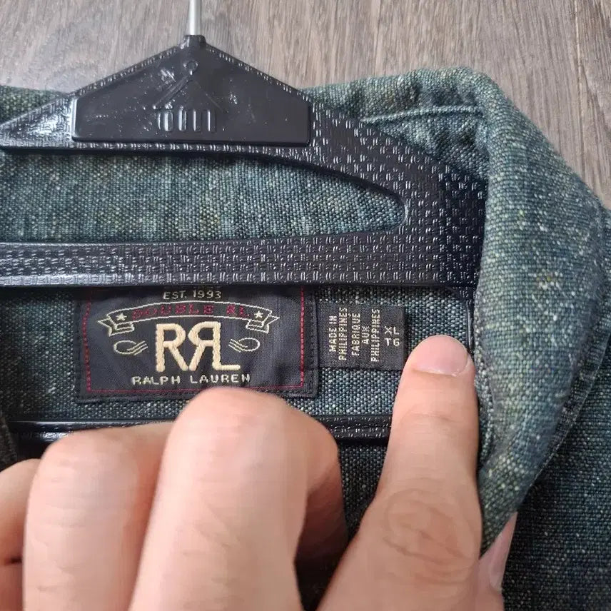 [BUNJANG] RRL Indigo Denim Luke Work Shirt / XL RRL 더블알엘 루크 인디고 데님 워크 셔츠 남방