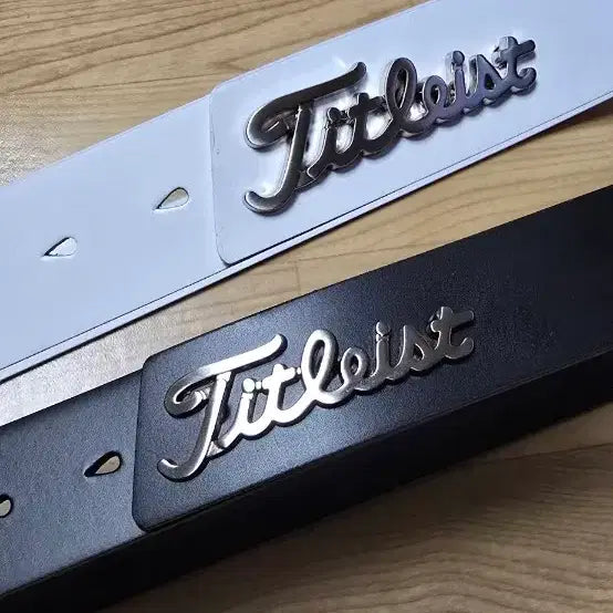 [BUNJANG] Titleist Golf Belt Black/White / 타이틀리스트 골프 벨트 블랙/화이트