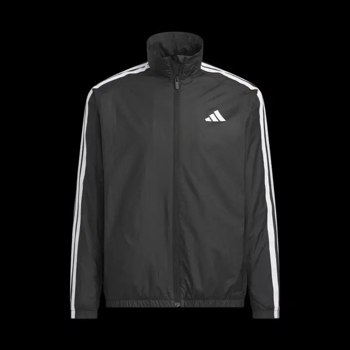 [BUNJANG] Adidas Must Have 3S Brushed Tricot Wind Jacket Black / (XL)아디다스 머스트 해브 3S 브러쉬드 트리콧 윈드 자켓 블랙