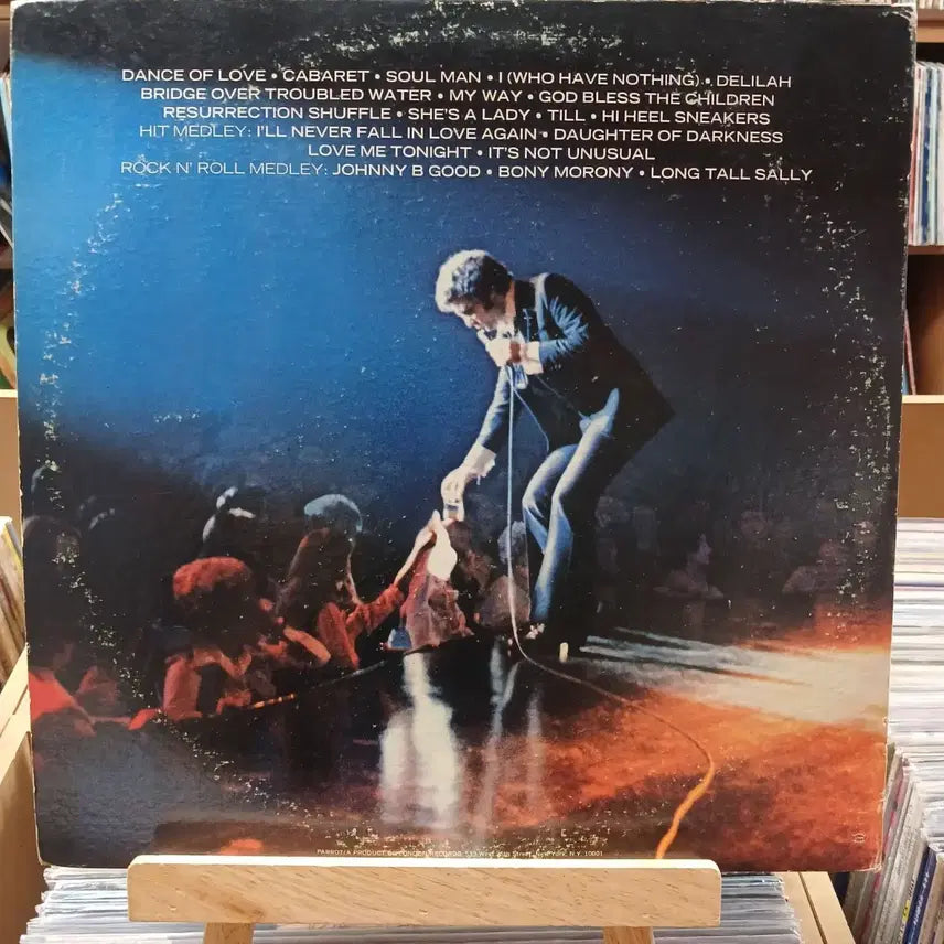 [BUNJANG] Tom Jones Live at Caesars Palace Double LP Vinyl Record / 톰 존스 라이브 더블  LP 음반 Caesars Palace