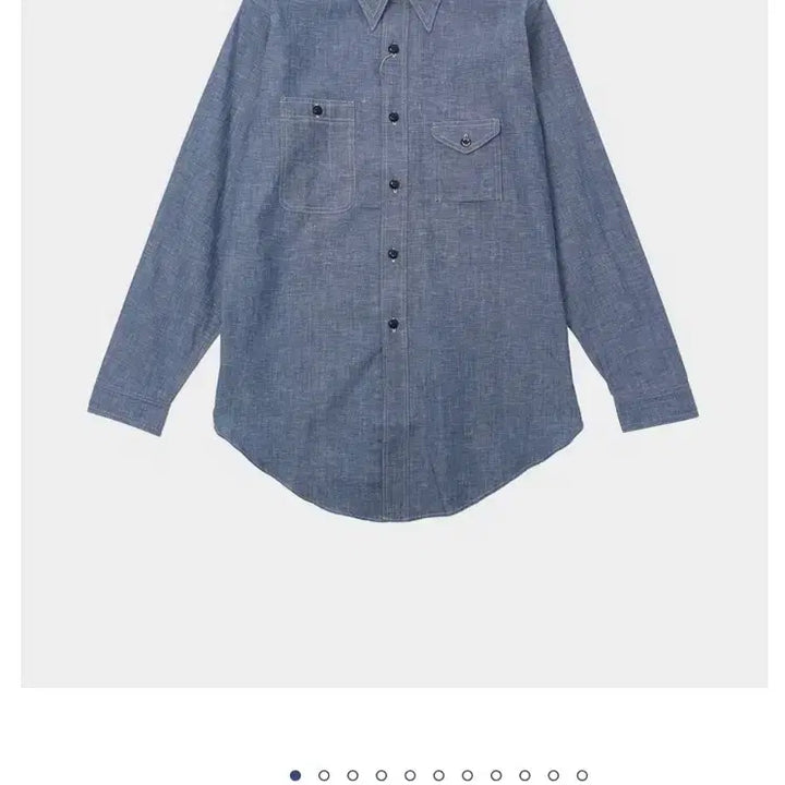 [BUNJANG] Big Yank 1935 Chambray Shirt Indigo / Big Yank 1935 샴브레이 셔츠 인디고