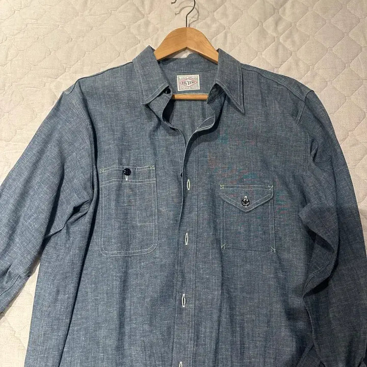 [BUNJANG] Big Yank 1935 Chambray Shirt Indigo / Big Yank 1935 샴브레이 셔츠 인디고