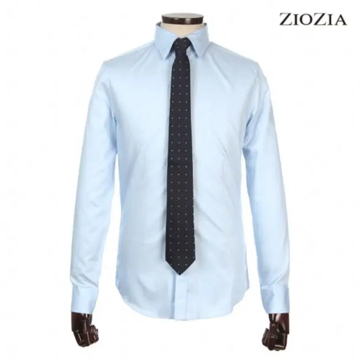 [BUNJANG] ANDZ Cotton Blend Long-Sleeve Dress Shirt BL Size 95 / [새상품] 앤드지 면혼방 긴팔 드레스 셔츠  BL 95