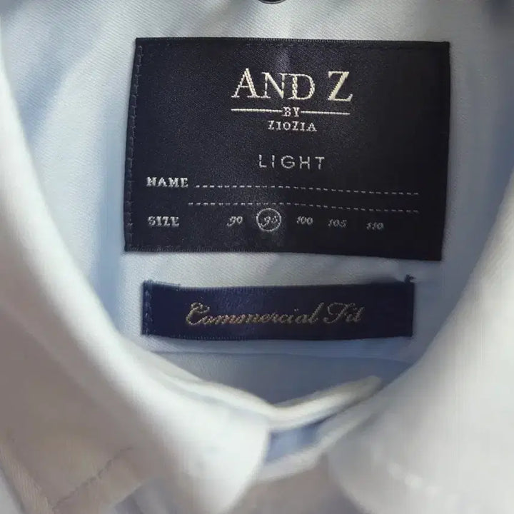 [BUNJANG] ANDZ Cotton Blend Long-Sleeve Dress Shirt BL Size 95 / [새상품] 앤드지 면혼방 긴팔 드레스 셔츠  BL 95