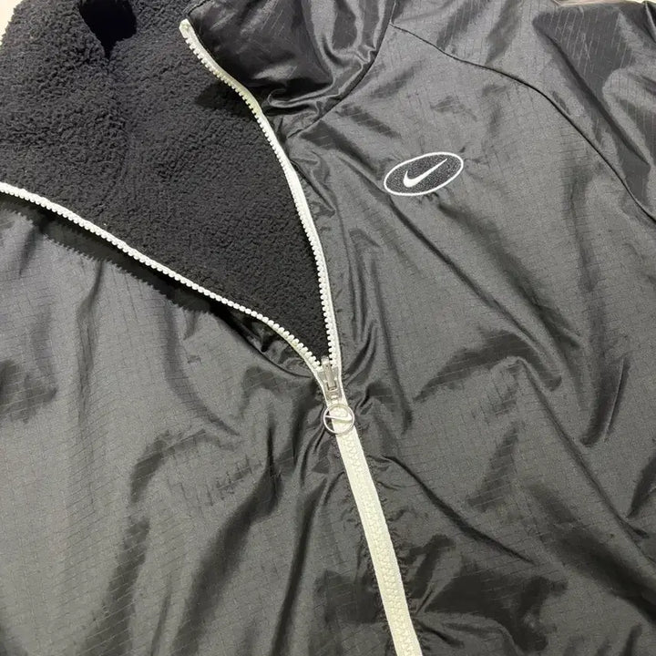 [BUNJANG] Nike Reversible Windbreaker Fleece Jacket / 나이키 리버시블 바람막이 플리스