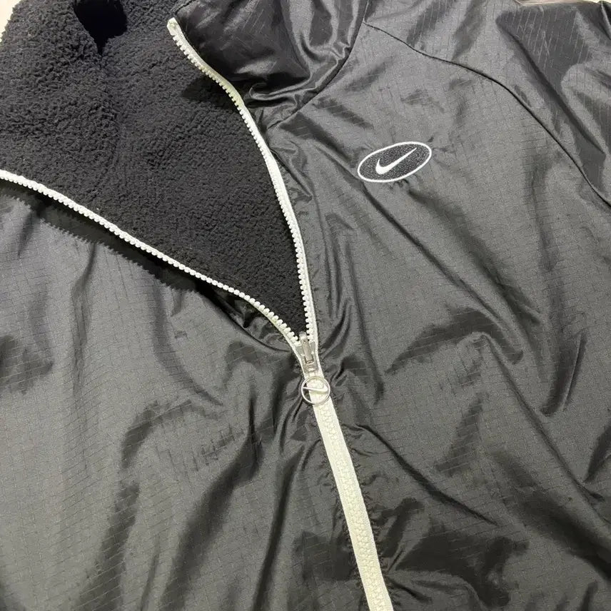 [BUNJANG] Nike Reversible Windbreaker Fleece Jacket / 나이키 리버시블 바람막이 플리스