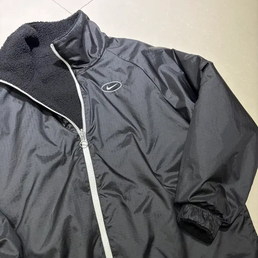 [BUNJANG] Nike Reversible Windbreaker Fleece Jacket / 나이키 리버시블 바람막이 플리스