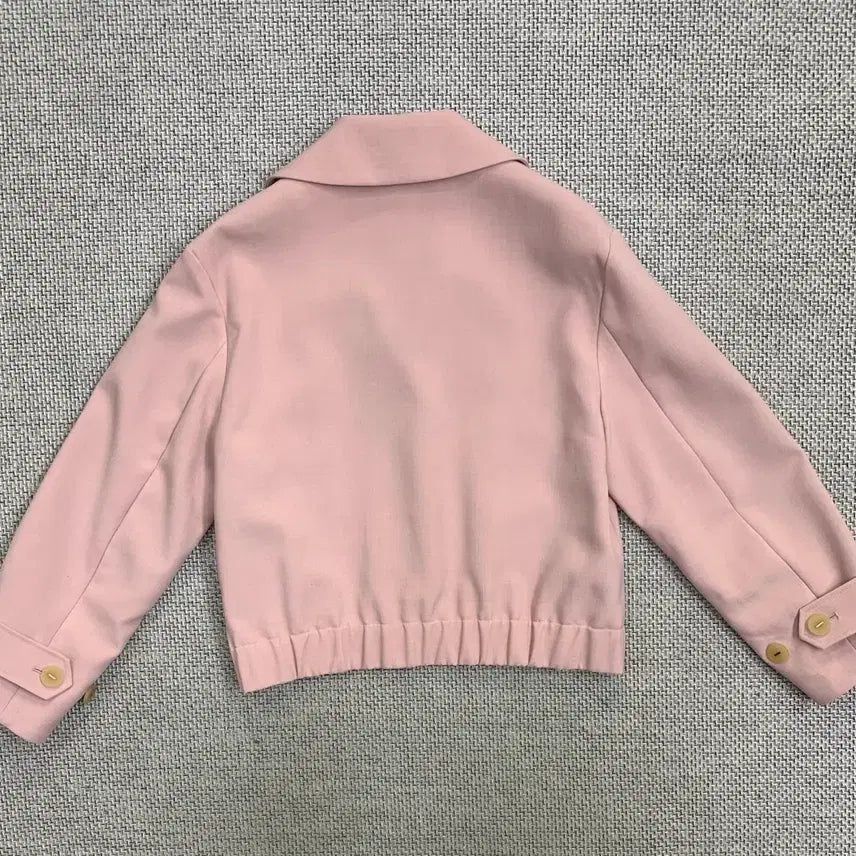 [BUNJANG] Vera Wang Pink Cropped Jacket Size 55 / 베라왕 핑크 크롭 자켓 55