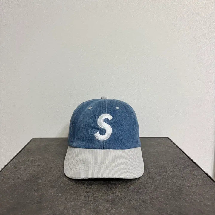 [BUNJANG] Supreme S Logo Washed Denim Ball Cap / (OS) 슈프림 S로고 볼캡 모자 워시드 데님