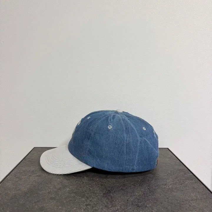 [BUNJANG] Supreme S Logo Washed Denim Ball Cap / (OS) 슈프림 S로고 볼캡 모자 워시드 데님