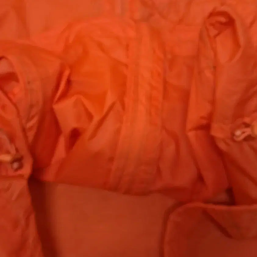[BUNJANG] Capslock Orange Windbreaker Jacket 3XL / 캡스록 오렌지 바람막이 3XL