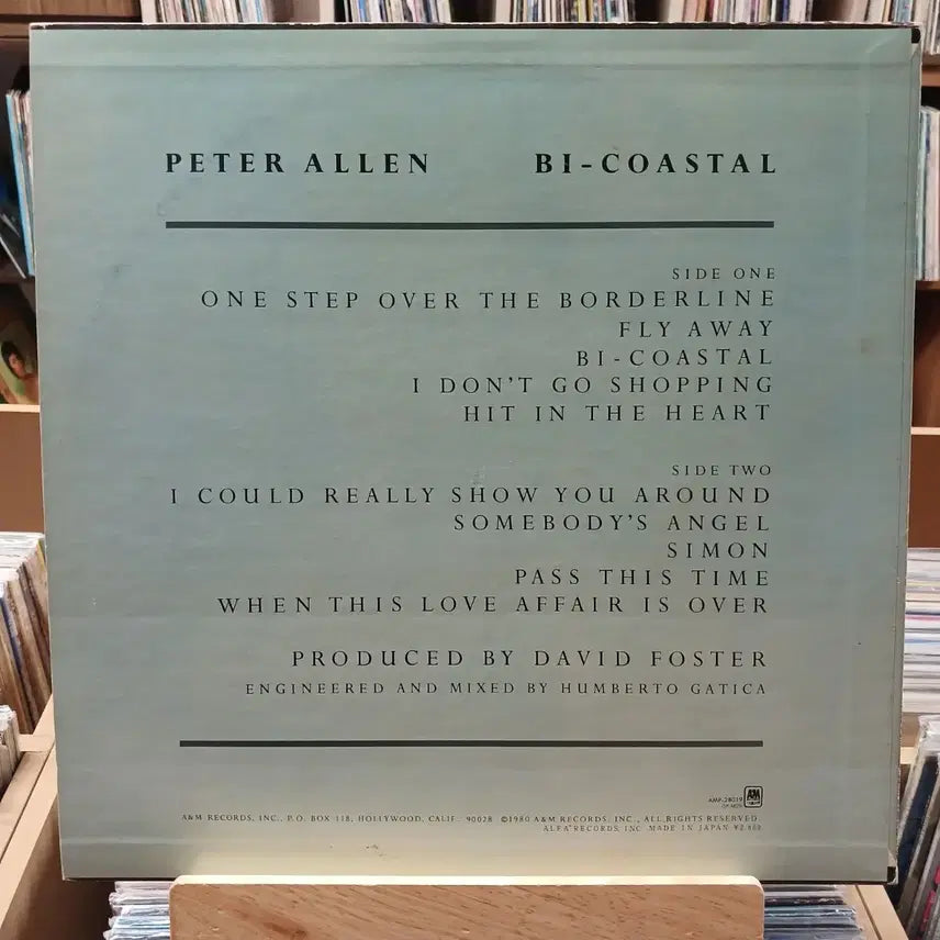 [BUNJANG] Peter Allen Bi-Coastal LP / 민트급 피터 알렌 Bi-Coastal LP 할인