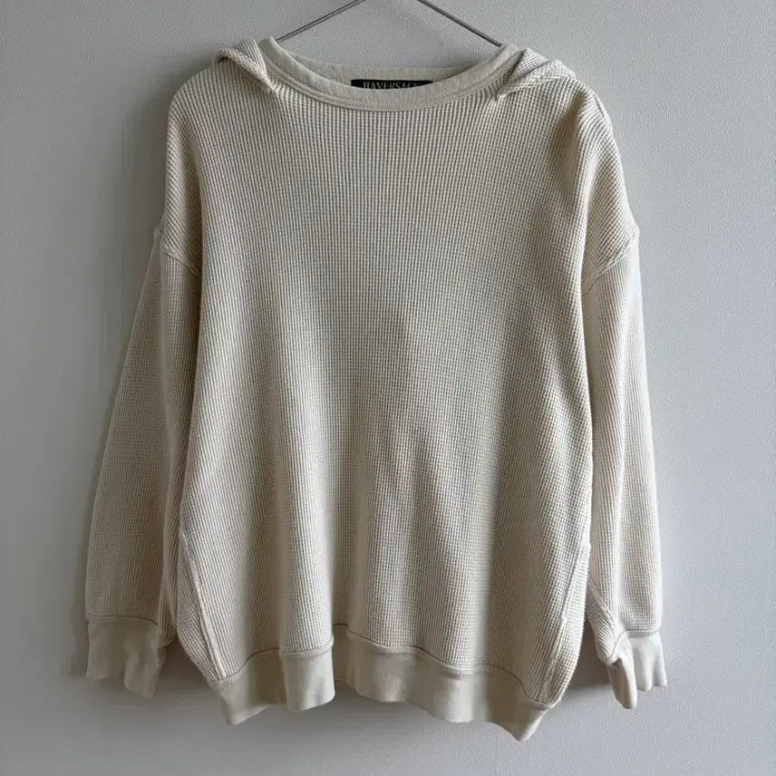 [BUNJANG] Haverse Waffle Long Sleeve T-Shirt Size 1 / 하버색 와플 긴팔티 1사이즈