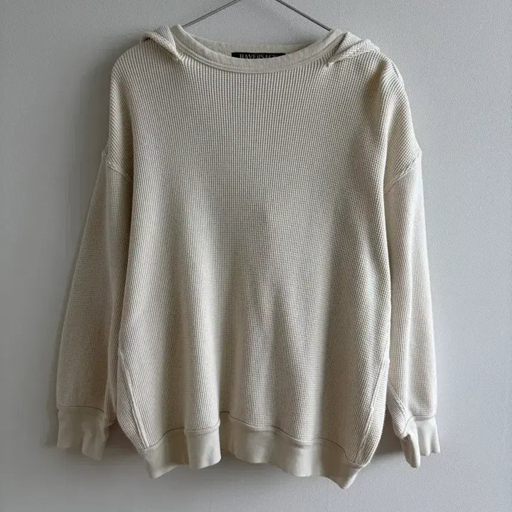 [BUNJANG] Haverse Waffle Long Sleeve T-Shirt Size 1 / 하버색 와플 긴팔티 1사이즈