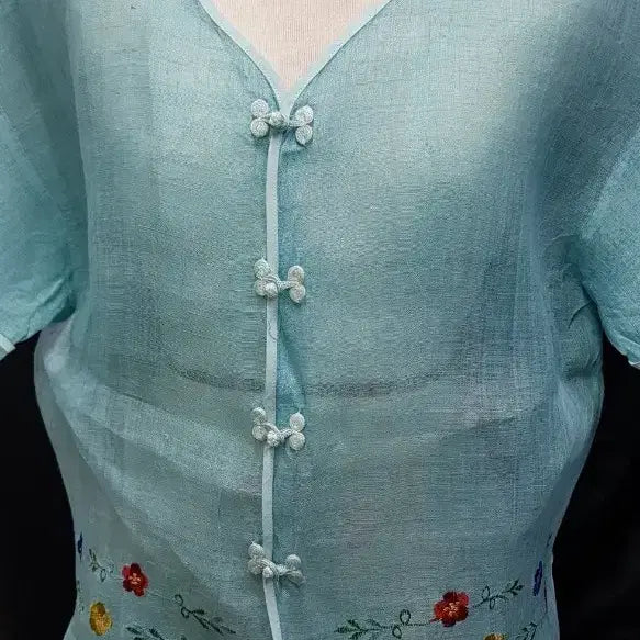 [BUNJANG] Linen Sleeveless Top / 모시나시