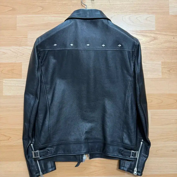 [BUNJANG] Diafvine Studded Leather Jacket Black Steer Hide S / 마지막 가격) 디아프바인 스터드 레더 자켓 S
