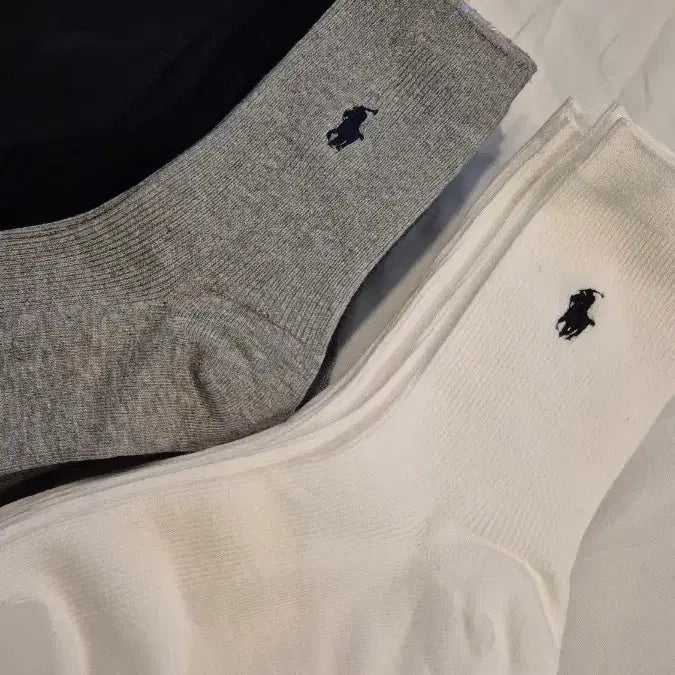 [BUNJANG] Polo Ralph Lauren Unisex Mid-Calf Socks / 폴로 양말 랄프로렌 양말 남여공용