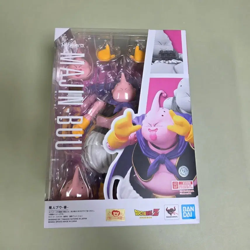 [BUNJANG] Bandai Dragon Ball SHF Majin Buu Figure (Sealed) / (미개봉) 택포13 반다이 드래곤볼 SHF 마인부우  미스터 부우 피규어