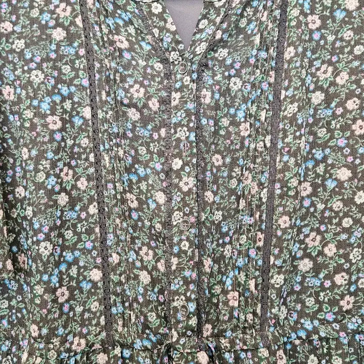 [BUNJANG] Thursday Island Floral Pattern Long Dress / 써스데이아일랜드 롱 원피스 85S