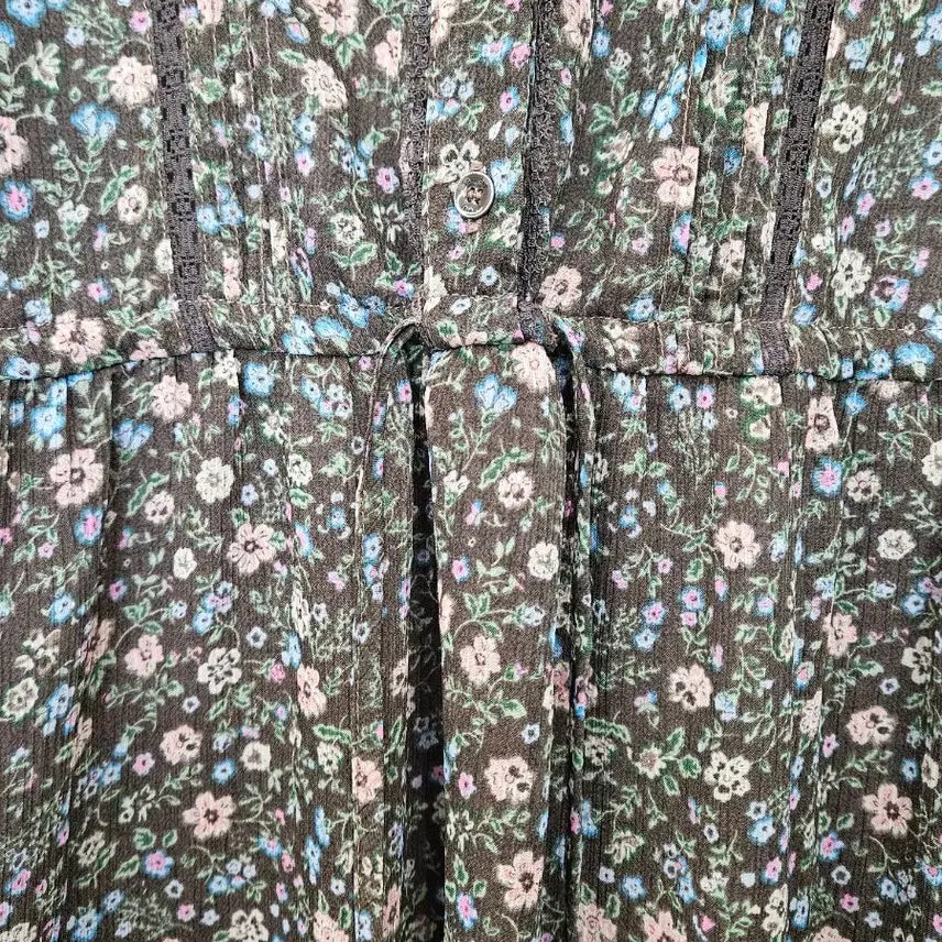 [BUNJANG] Thursday Island Floral Pattern Long Dress / 써스데이아일랜드 롱 원피스 85S