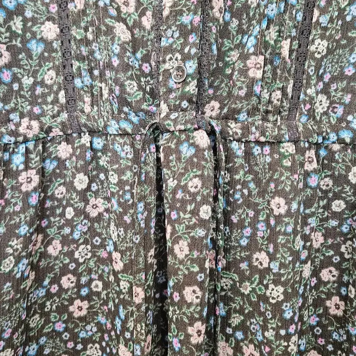 [BUNJANG] Thursday Island Floral Pattern Long Dress / 써스데이아일랜드 롱 원피스 85S