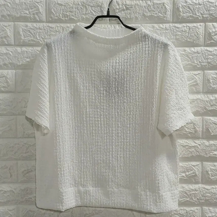 [BUNJANG] SJ WANI Embo Blouse - White / 빅사이즈. SJ WANI 엠보블라우스