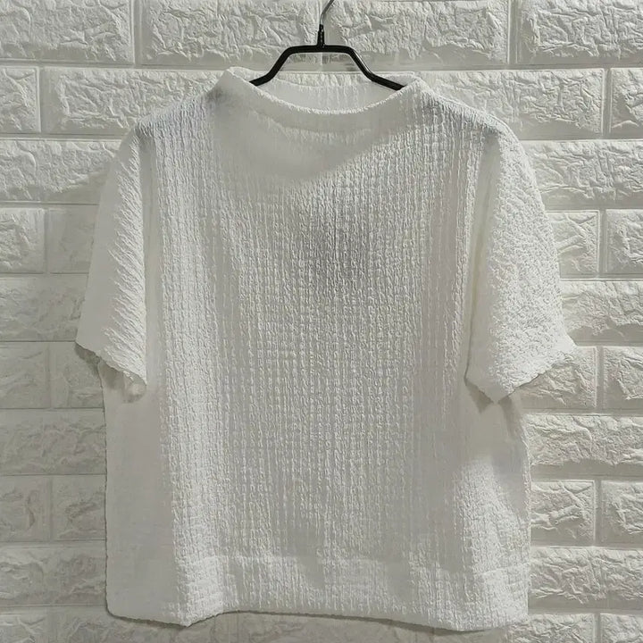 [BUNJANG] SJ WANI Embo Blouse - White / 빅사이즈. SJ WANI 엠보블라우스
