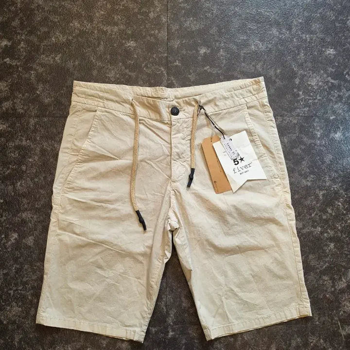 [BUNJANG] Fiver Beige Chino Shorts (New) / 5iveR 파이버 베이지 반바지 새상품