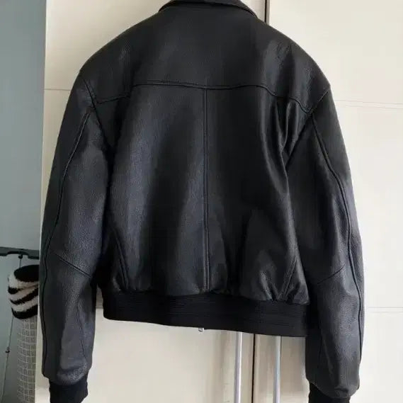 [BUNJANG] ELMOD Serenity Leather Jacket 46 / 엘무드 세레니티 레더자켓 46