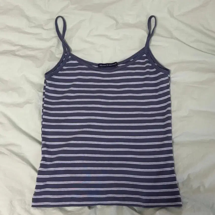 [BUNJANG] Brandy Melville Striped Sleeveless Top / 브랜디멜빌 스트라이프 슬리브리스 탑