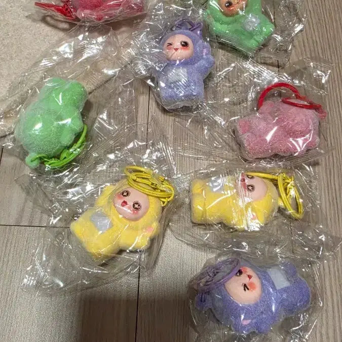 [BUNJANG] Teletubbies Mini Keyring 6cm 4 Colors / 텔레토비 가성비 스타일 미니 키링 6cm 4색 / 개당 가격