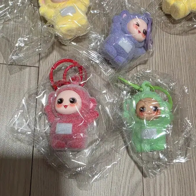 [BUNJANG] Teletubbies Mini Keyring 6cm 4 Colors / 텔레토비 가성비 스타일 미니 키링 6cm 4색 / 개당 가격