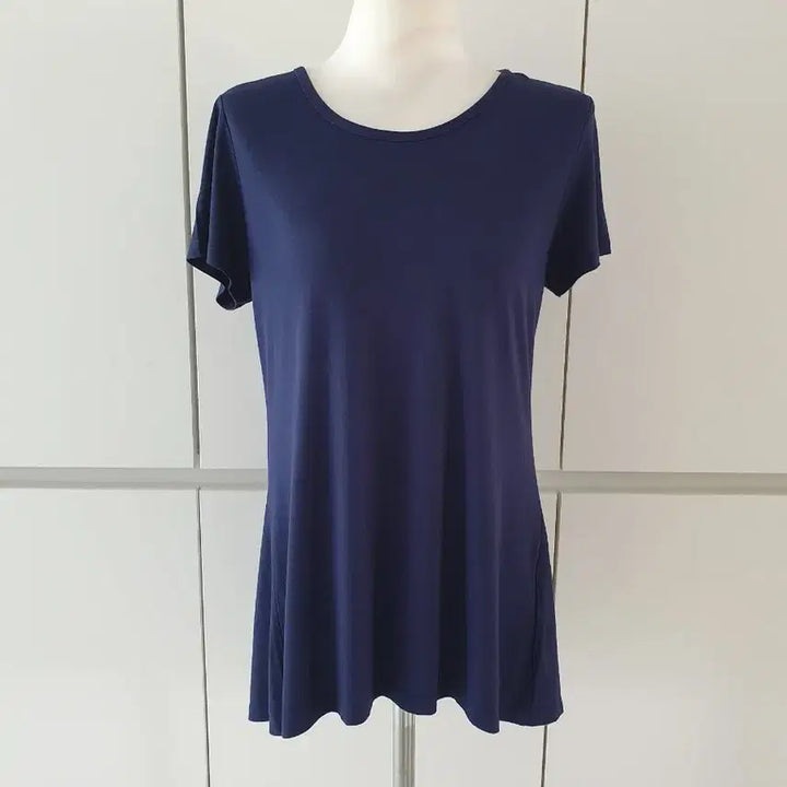 [BUNJANG] Navy T-Blouse (Size 55-66.5) - Good Condition / (상태좋음)티 블라우스 55~66반