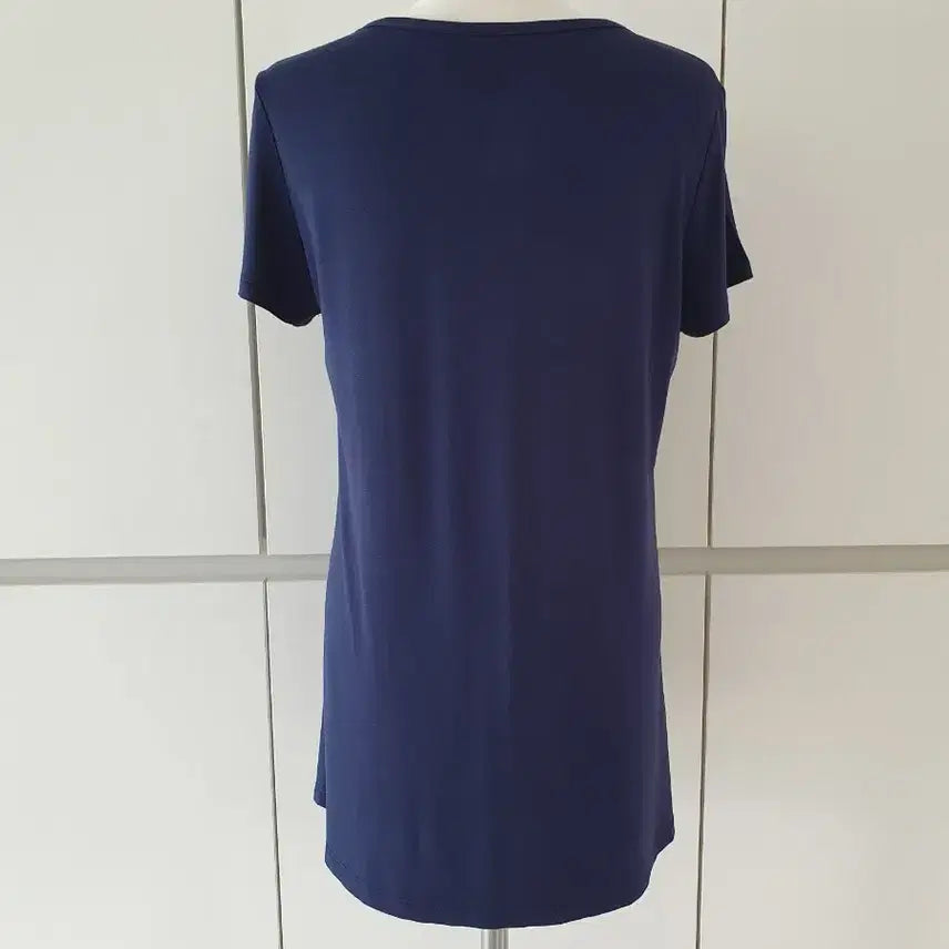 [BUNJANG] Navy T-Blouse (Size 55-66.5) - Good Condition / (상태좋음)티 블라우스 55~66반