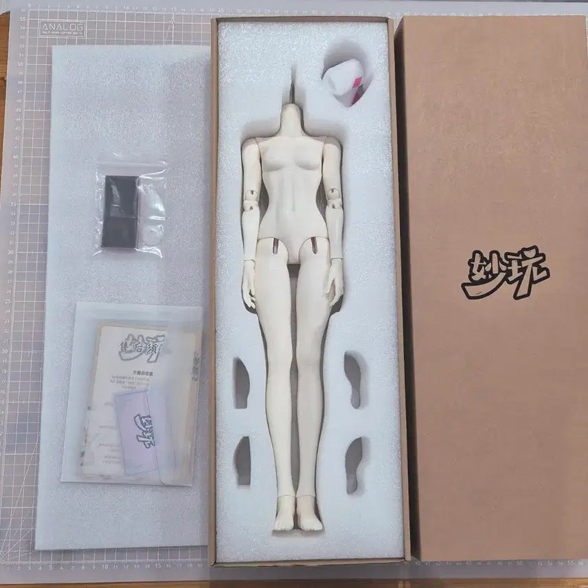 [SOLD OUT] 미사용 풀박스 msd 구관 바디 구체관절인형 몸 미백