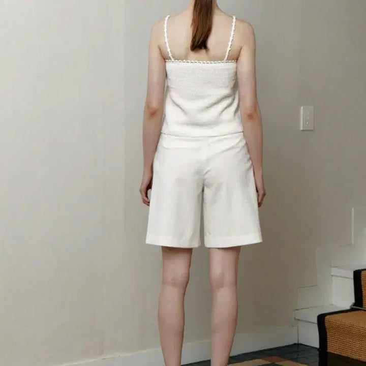 [BUNJANG] Crochet Summer Bustier Knit - Ivory / 크로쉐 썸머 니트 뷔스티에( 아이보리 )