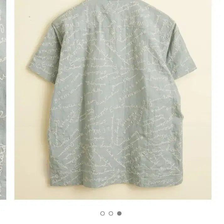 [BUNJANG] BODE Powder Signature Short Sleeve Shirt / BODE 파우더 시그니처 반팔셔츠 M/L