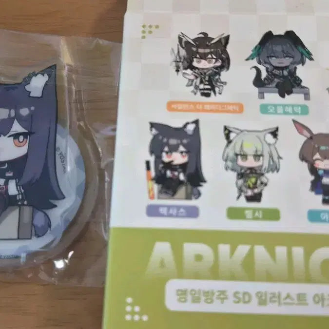 [BUNJANG] Arknights Texas Collab Cafe Acrylic Stand / 명일방주 텍사스 콜라보 카페 아크릴 스탠드