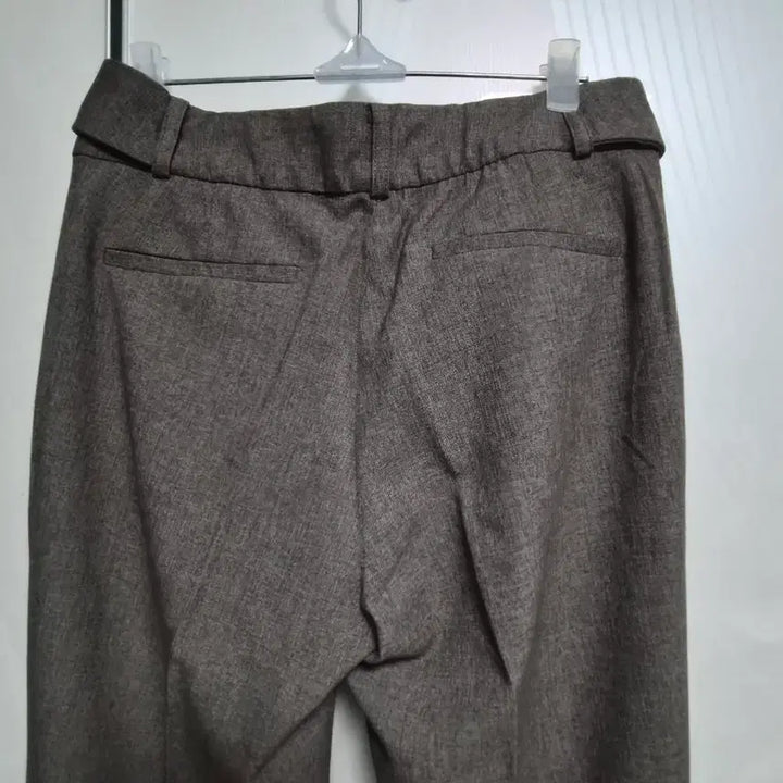 [BUNJANG] ECOLE DE PARIS Brown Polyester Blend Dress Pants / ECOLE DE PARIS 브라운 정장 바지