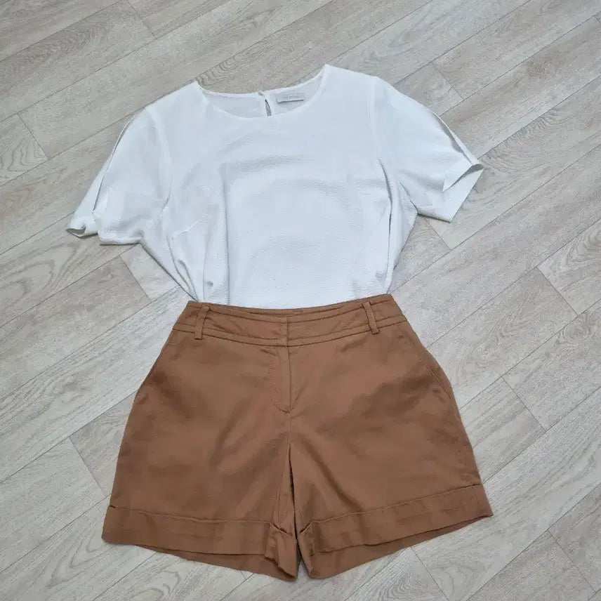 [BUNJANG] Roem 3-Part Shorts Brown (Size 66-66.5) / (상태좋음)로엠 3부 반바지 66~66반