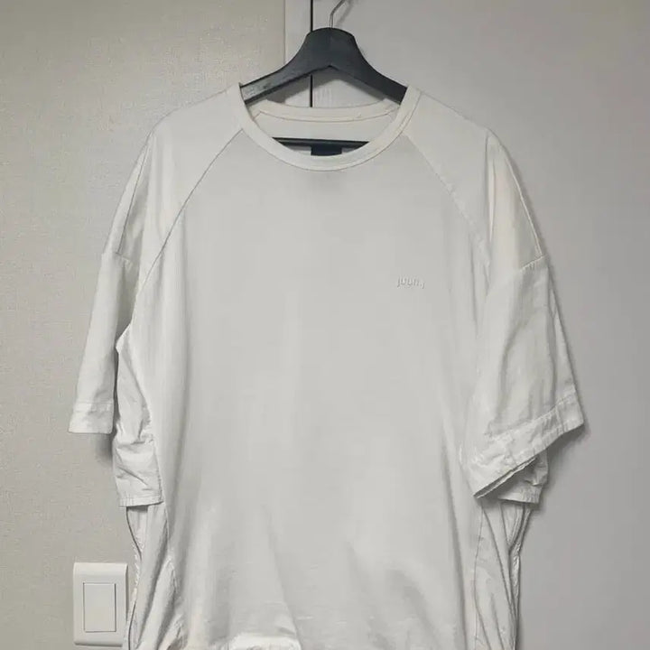 [BUNJANG] Junya 23SS Side String Nylon Short Sleeve T-Shirt / 급처)준지 23SS 브로큰 반팔