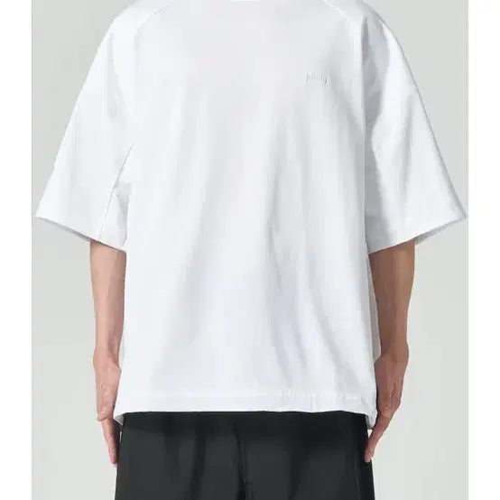 [BUNJANG] Junya 23SS Side String Nylon Short Sleeve T-Shirt / 급처)준지 23SS 브로큰 반팔
