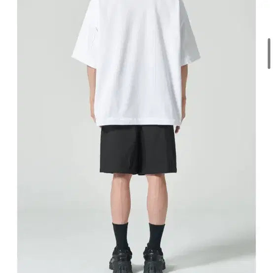 [BUNJANG] Junya 23SS Side String Nylon Short Sleeve T-Shirt / 급처)준지 23SS 브로큰 반팔